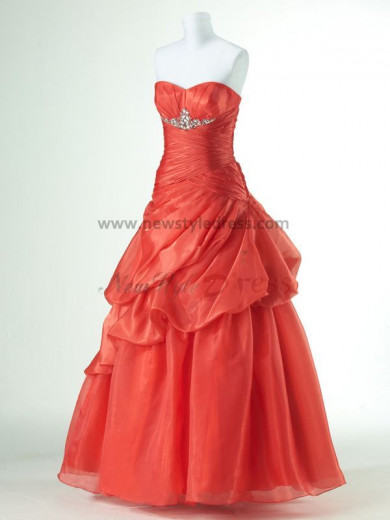 red or Purple Sweetheart Tiered Ruched Fall Popular prom dresses np-0170 