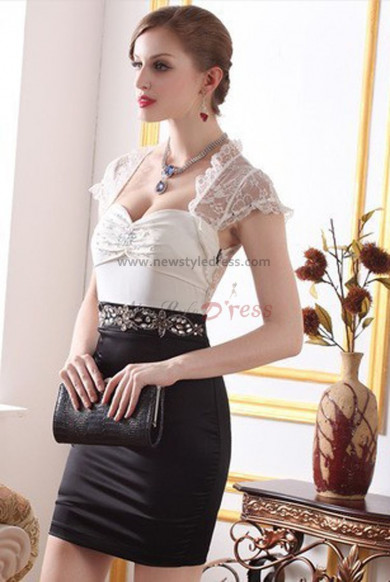 New Arrival Elegant Sweetheart Sheath Chest With beading Above The ...