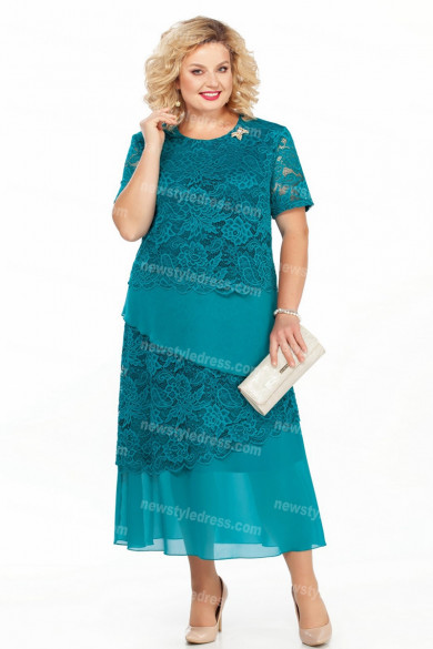 2021 Mother Of The Bride Dresses Green Comfortable Plus Size Women
