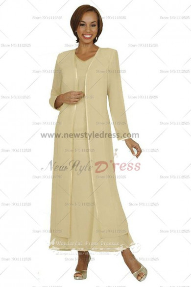 2019 Fashion Elastic pants Garments 2 sets Elegant Mother Of The Bride dress nmo-117