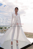Modern Wedding Jumpsuits Disassemble 2 Kinds Methods of Wears Bride Suits Dress wps-222