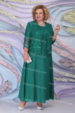2021 Plus Size Women's Outfit, Green Mother of the Bride Dresses nmo-730-2