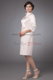 Champagne lace Knee-Length Gorgeous Mother of the bride suit dress cms-031