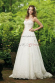 Cheap a line lace Pattern Elegant Good comment wedding dress nw-0234