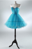 Fuchsia Navy blue Sexy Sweetheart Above Knee Mini Beading Glamorous Homecoming dresses nm-0016