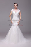 Latest Fashion Glamorous Mermaid lace Wedding Dresses Chapel Train nw-0199