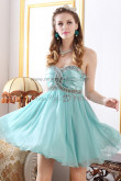 Light Sky Blue/Pink Sweetheart Above Knee Gorgeous Homecoming Dresses nm-0248