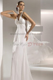 Spring Glamorous Empire Chiffon Beach Wedding Dress nw-0282