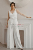 Bridal Jumpsuit with Dot For Wedding,Trajes de boda nupciales wps-262