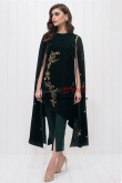 Fashion Dark green Embroidery Women's Pantssuits,Wedding Guest Pant Suits nmo-858