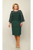 Green Knee-Length Mother of the Bride Dress,Robes pour femmes nmo-820-1