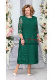 Green Plus Size Mother Of the Bride Dress,Half Sleeves Women's Dresses, Mère De La Mariée Robes nmo-891-2