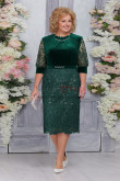 Green Velvet Mother of The Bride Dresses,Платья для матери невесты nmo-778-2