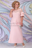 Pink Plus Size Mother of the bride Dresses Dressy Ankle-Length Womwn Dress nmo-761-3