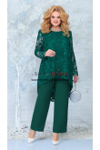 Plus Size Green Mother of the Bride Pantsuits,Two Pieces Lace Women's Trousers Suit nmo-875-3