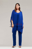 Plus Size Royal Blue Mother of the Bride Pant Suits Women Custome Size Outfit nmo-984