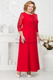 Red Mother of the Bride Maxi Dress,Abito per la madre della sposa,vestido de la madre de la novia nmo-792-2