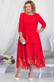 Red Plus size Mother of the Bride Dress,Mère de la robe de mariée,vestido de la madre de la novia nmo-793-1