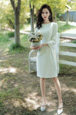 Simple Women's Dress, Discount long Sleeves Short Dresses cso-006