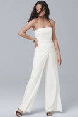 Strapless Bridal Jumpsuits for Wedding payty wps-160