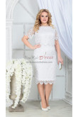White Lace Mother Of the Bride Dresses,Plus Size Women's Dresses nmo-818-4