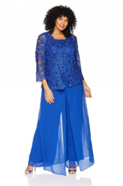 Light Royal Mother Of The Bride Pant Suits outfit dress nmo-488