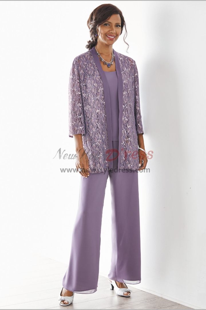 elegant mother of the bride pant suits